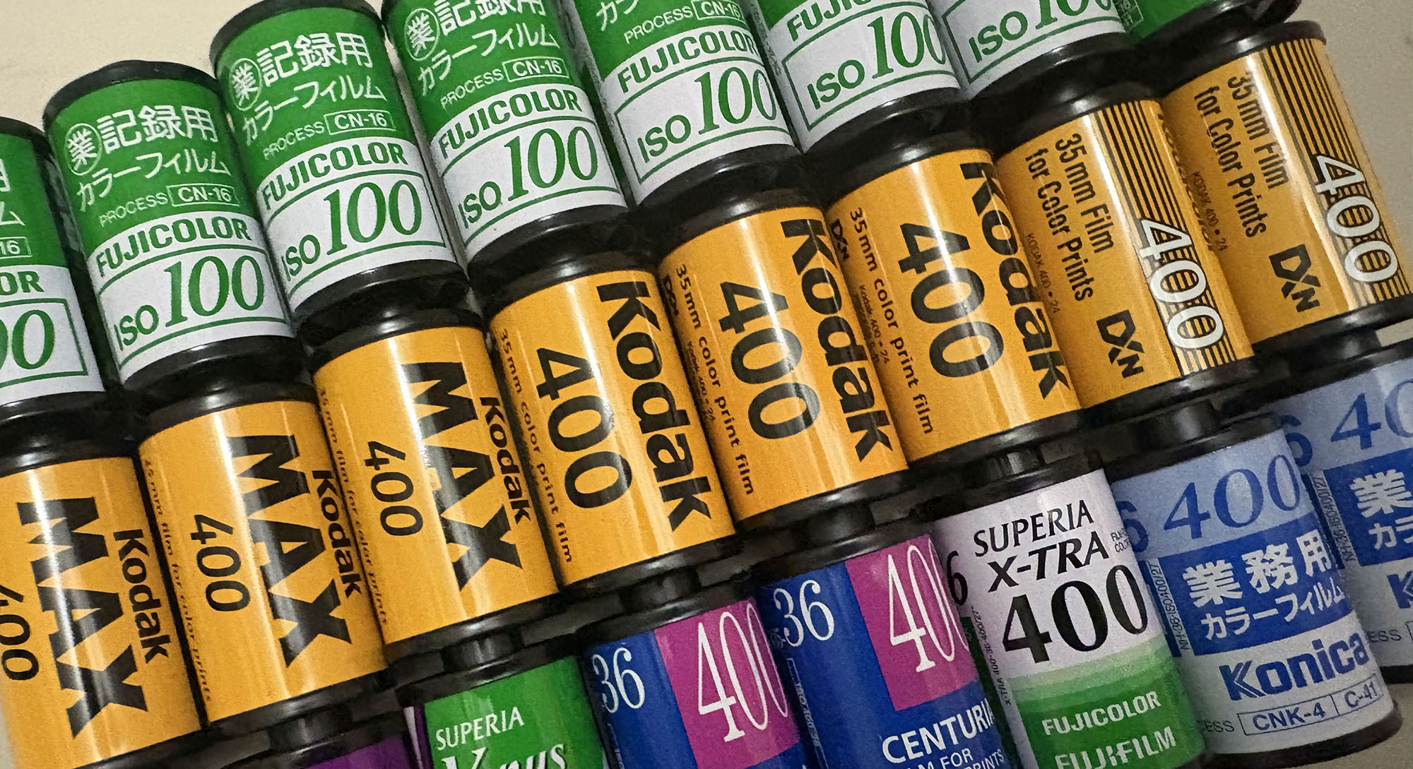 2025年版】35mmネガフィルム27本を量販店で現像すると、1本当たり